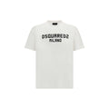 Dsquared² White Cotton T-Shirt Dsquared²