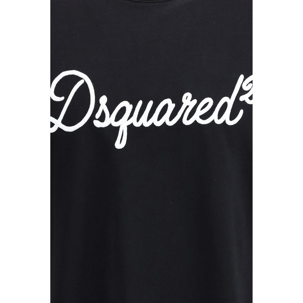 Dsquared² Black Cotton T-Shirt Dsquared²