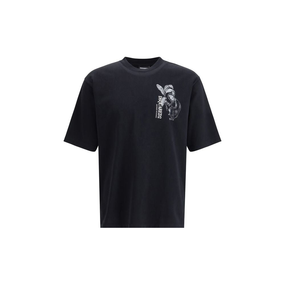 Dsquared² Black Cotton T-Shirt Dsquared²