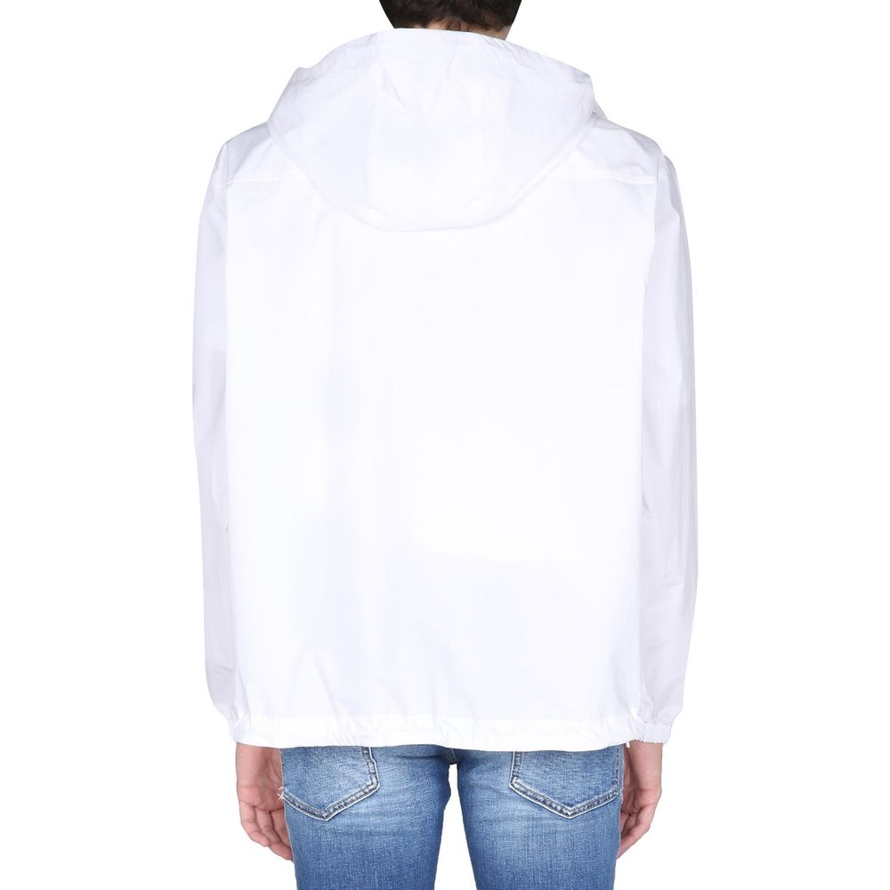 Dsquared² White Cotton Shell Jacket Dsquared²