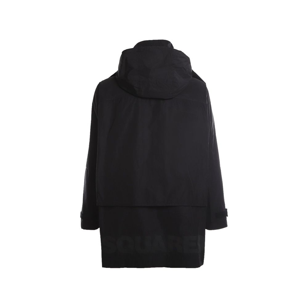 Dsquared² Black Nylon Shell Jacket Dsquared²