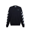 Off-White Black Cotton Sweatshirt Off-White