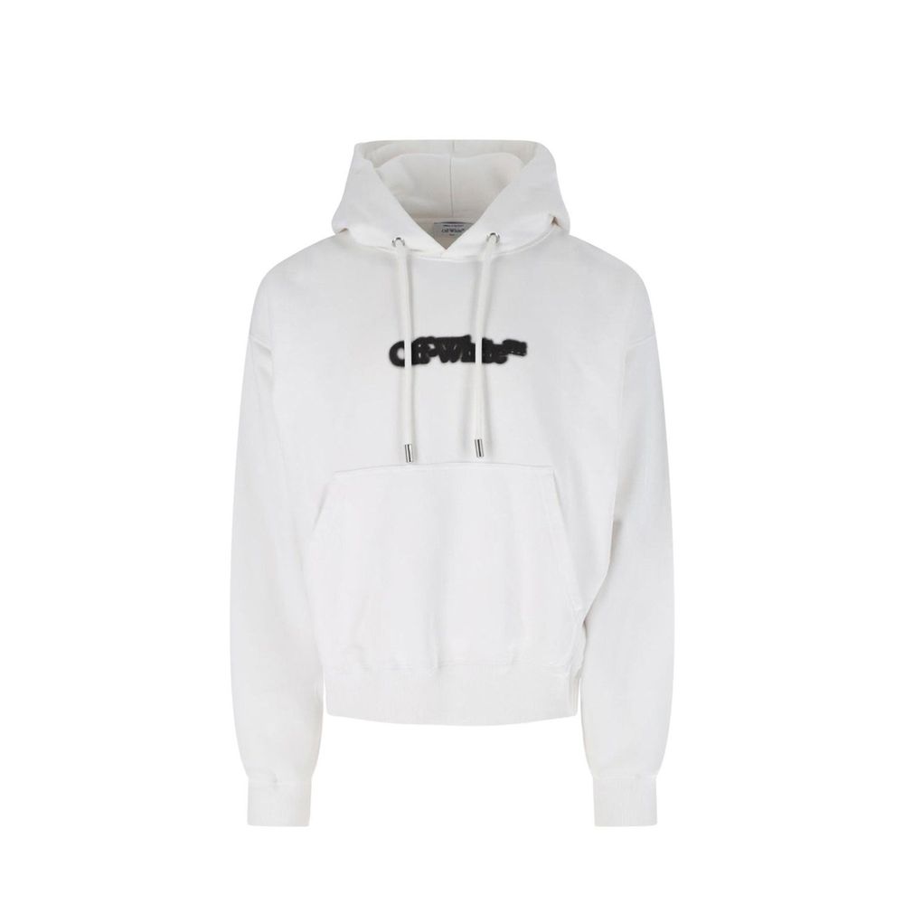 Off-White White Cotton Sweatshirt Off-White