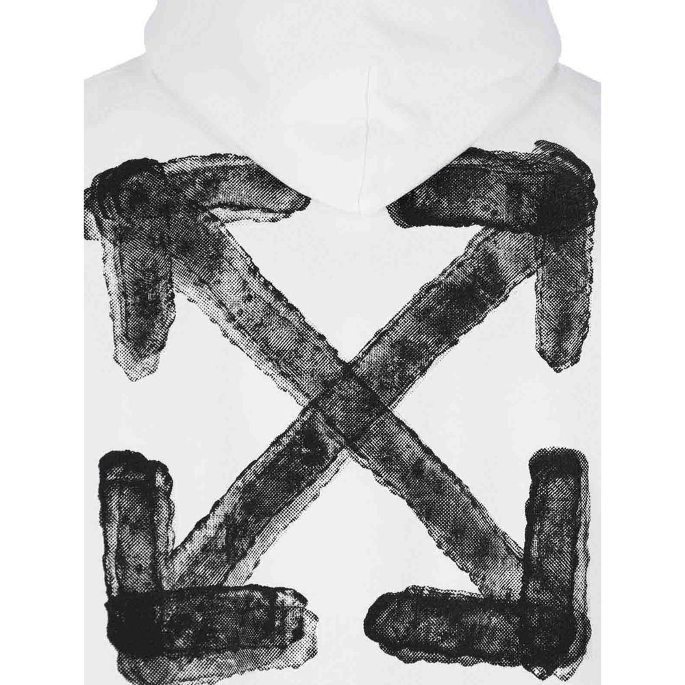 Off-White White Cotton Sweatshirt Off-White