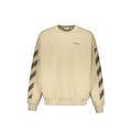 Off-White Beige Cotton Sweatshirt Off-White