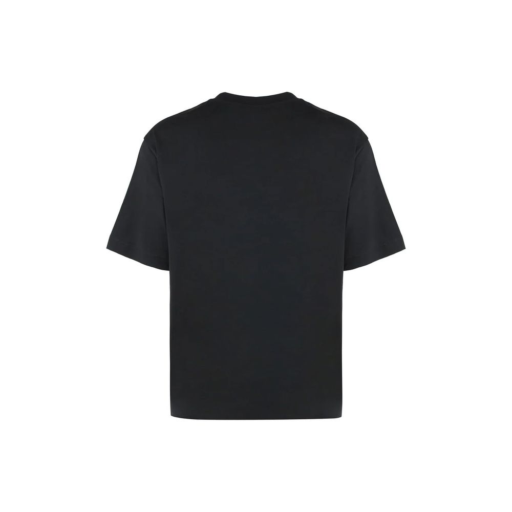 Off-White Black Cotton T-Shirt Off-White
