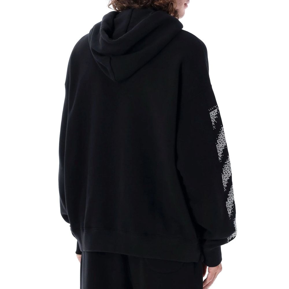Off-White Black Cotton Sweatshirt Off-White