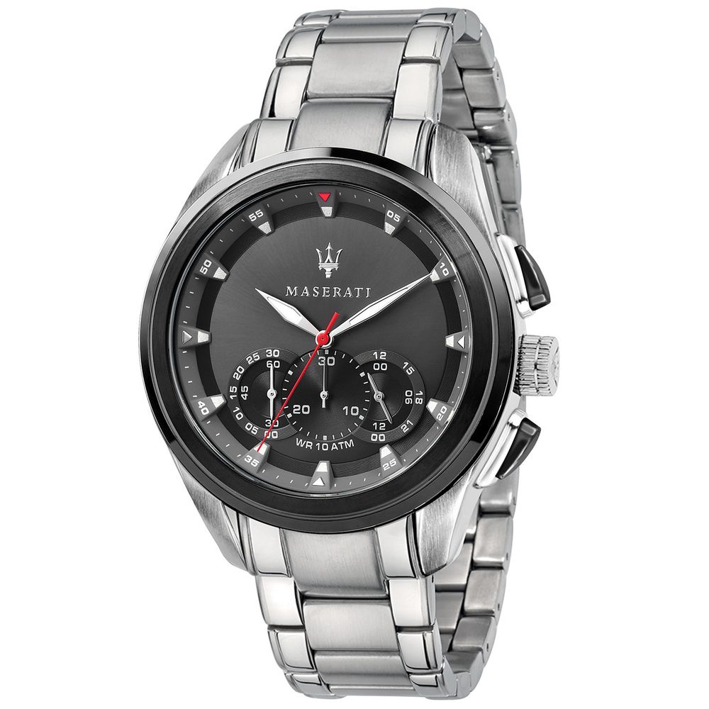 Maserati Silver Stainless Steel Dress Watch Maserati