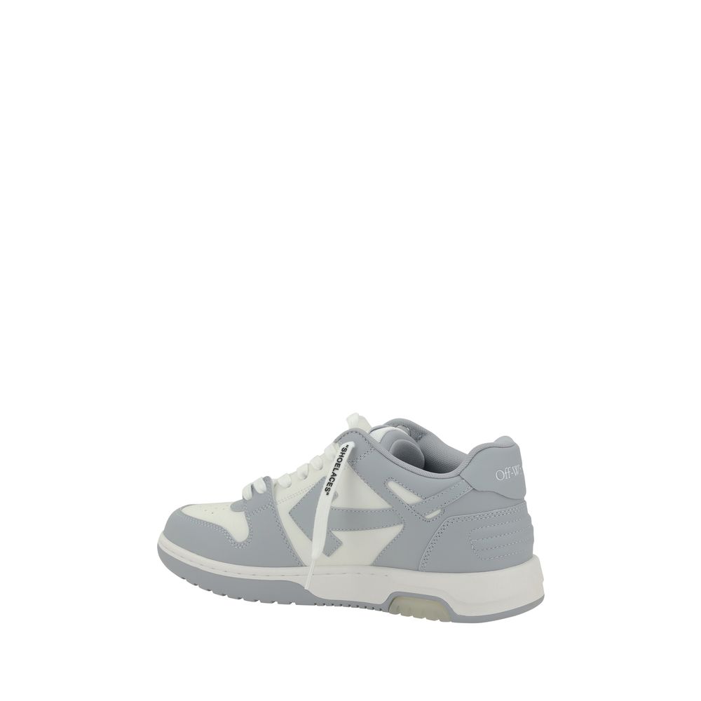 Off-White Gray Rubber Low Top Sneakers Off-White