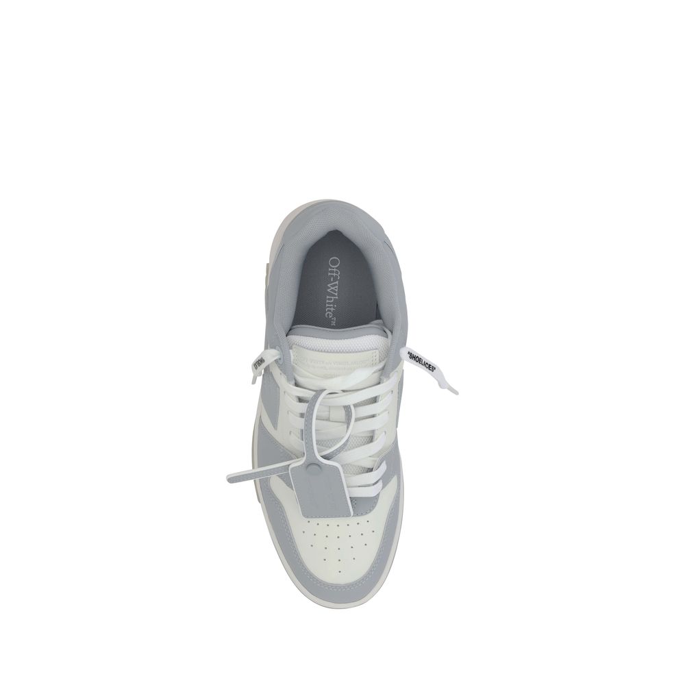 Off-White Gray Rubber Low Top Sneakers Off-White
