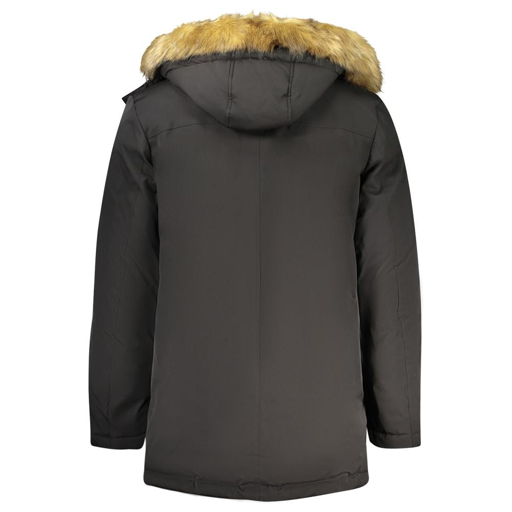 Veste Guess Jeans noire en polyester pour homme