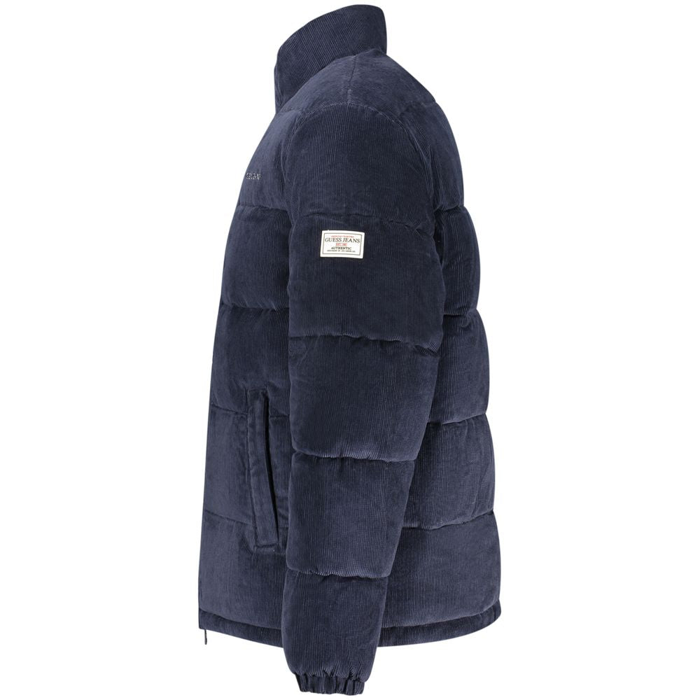 Veste Guess Jeans bleue en polyester pour homme