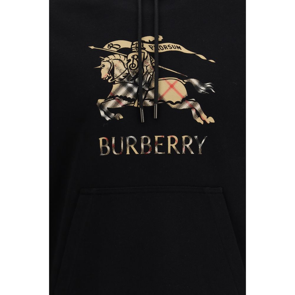 Sweat-shirt Burberry en coton noir