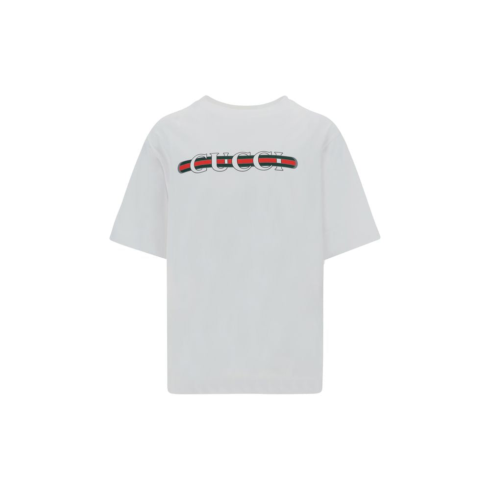 T-shirt Gucci en coton blanc