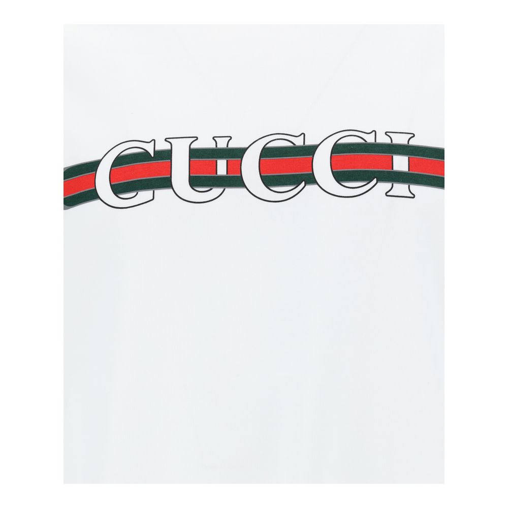 T-shirt Gucci en coton blanc