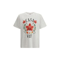 T-shirt en coton blanc Casablanca