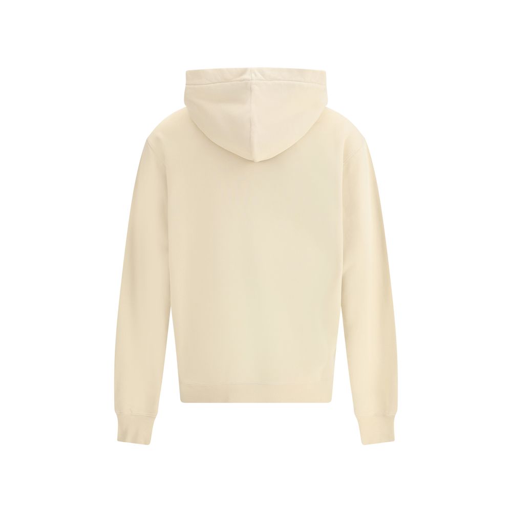 Sweat-shirt en coton beige Jacquemus