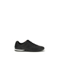 Gucci Black Calf Leather Bos Taurus Low Top Sneakers