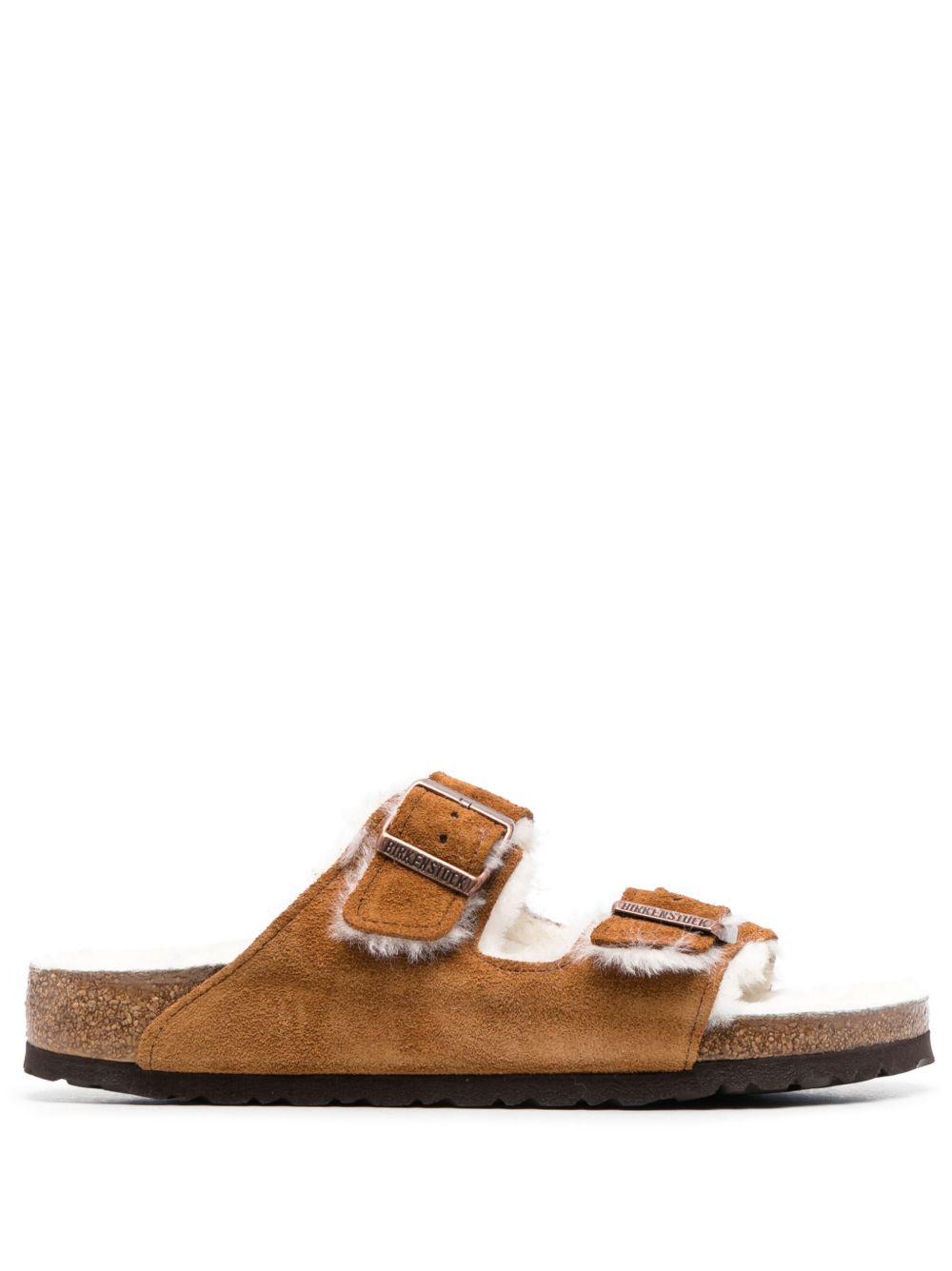 Sandales Birkenstock Arizona en peau de mouton retournée