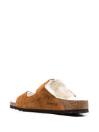 Sandales Birkenstock Arizona en peau de mouton retournée