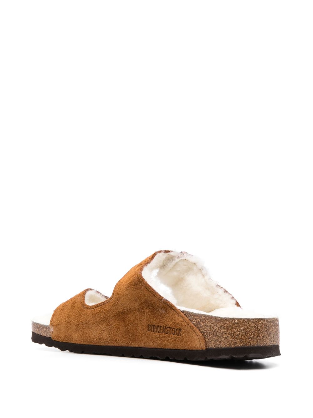 Sandales Birkenstock Arizona en peau de mouton retournée
