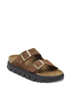 Sandales Birkenstock marron