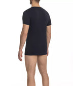 T-shirt homme en coton bleu