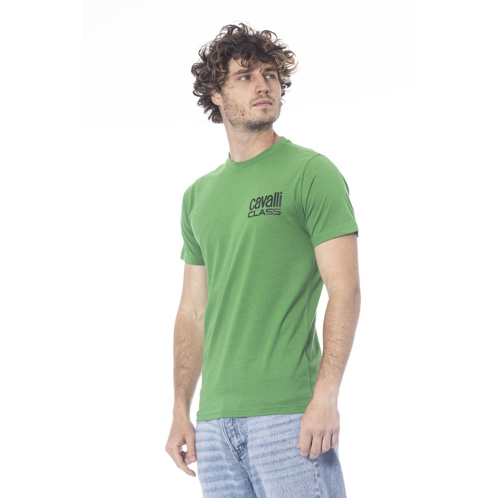 T-shirt homme en coton vert