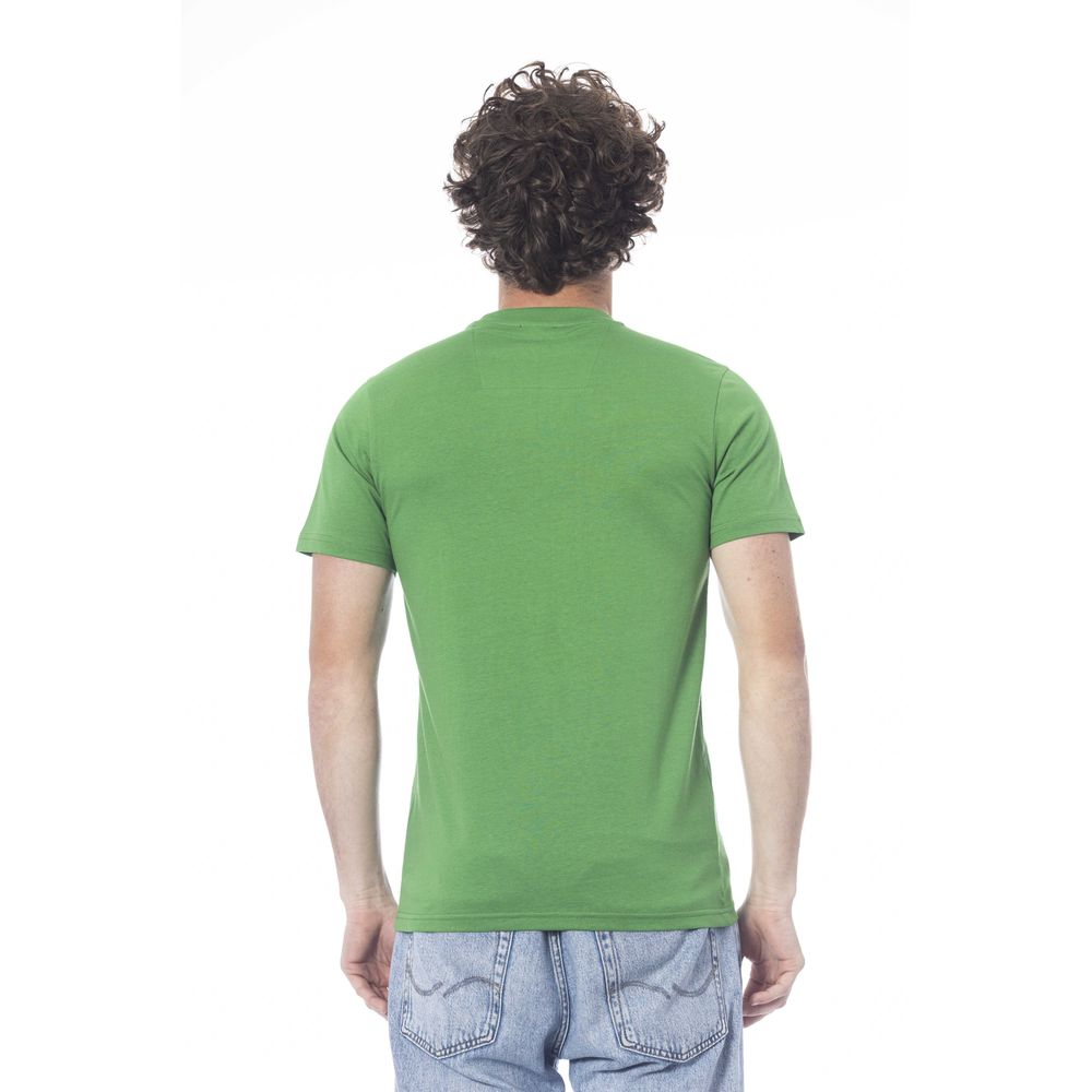 T-shirt homme en coton vert