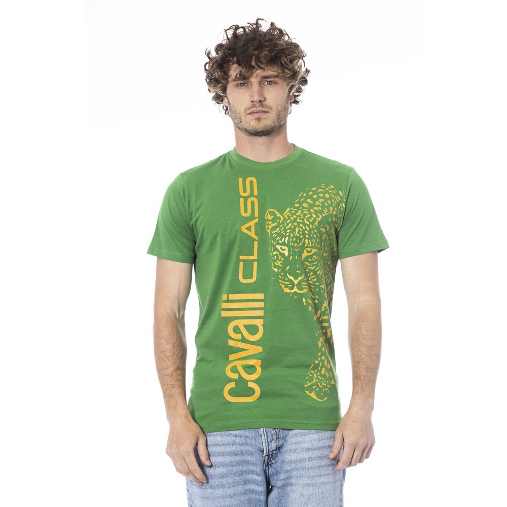 T-shirt homme en coton vert