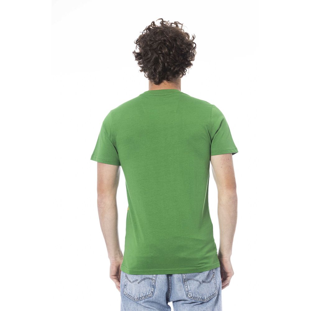 T-shirt homme en coton vert