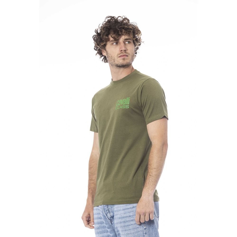 T-shirt homme en coton vert