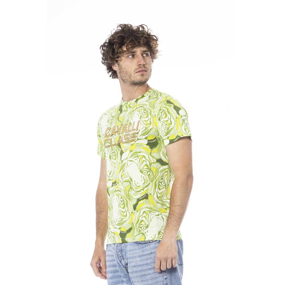 T-shirt homme en coton vert