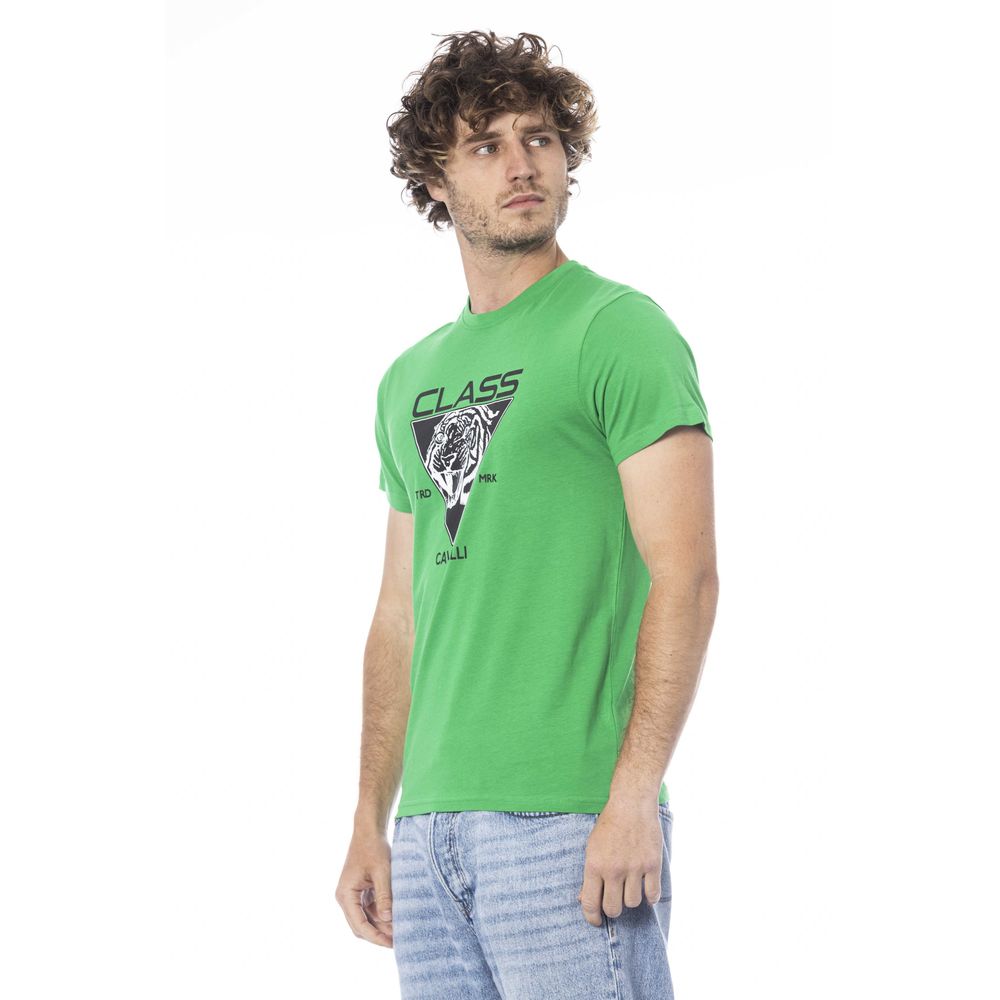 T-shirt homme en coton vert