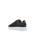 Philipp Plein Black Rubber Low Top Sneakers