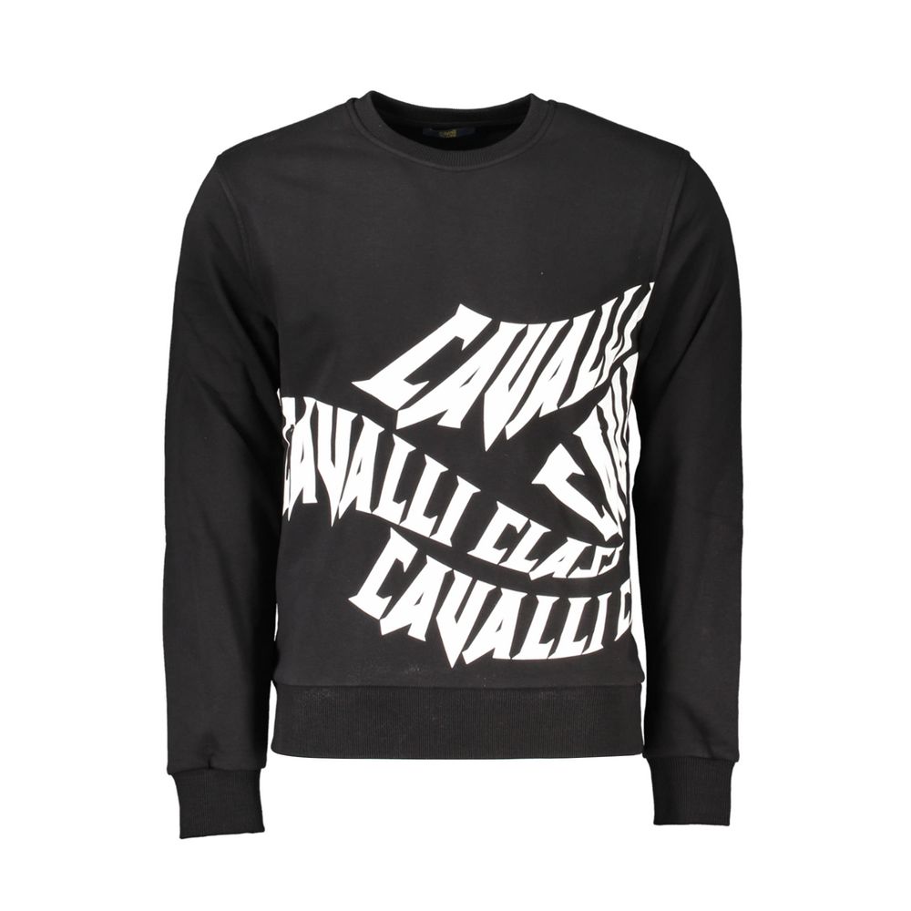 Pull en coton noir pour homme