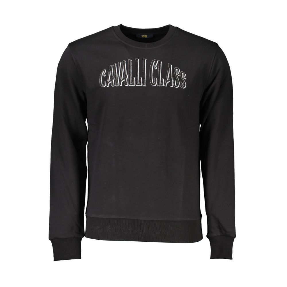 Pull en coton noir pour homme