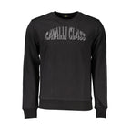 Pull en coton noir pour homme