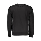 Pull en coton noir pour homme