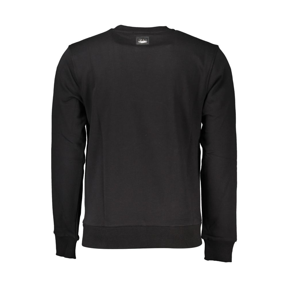 Pull en coton noir pour homme
