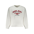 Guess Jeans White Cotton Men Sweater Guess Jeans