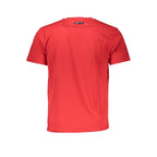 Red Cotton Men T-Shirt