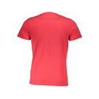Red Cotton Men T-Shirt