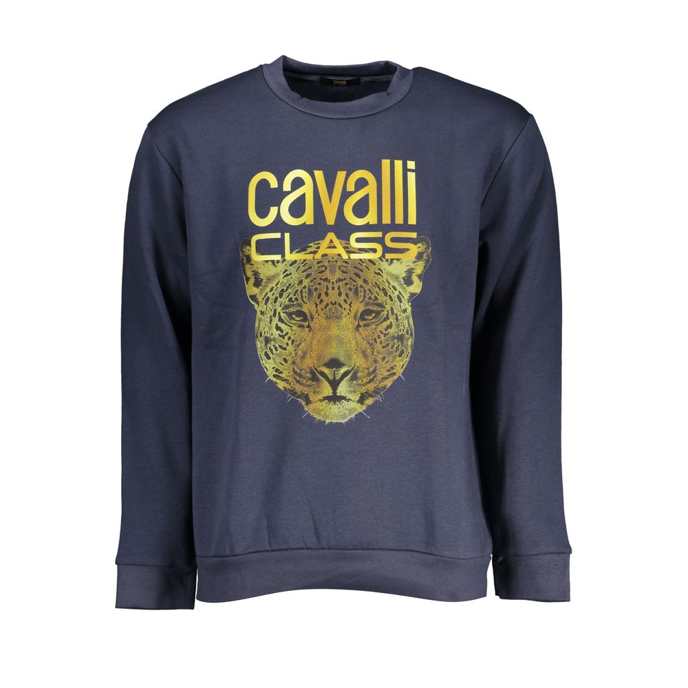 Pull en coton bleu pour homme