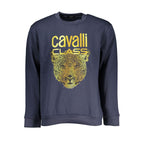 Pull en coton bleu pour homme