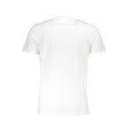 Cavalli Class White Cotton Men T-Shirt
