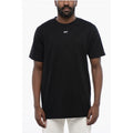 Off-White Black Cotton ARROW Crew-neck T-shirt - Broken-Luxury