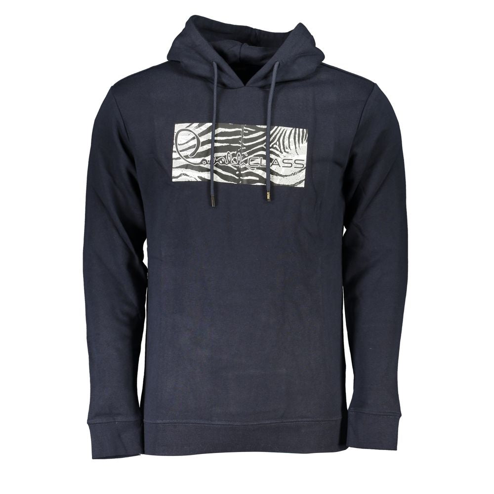 Pull en coton bleu pour homme