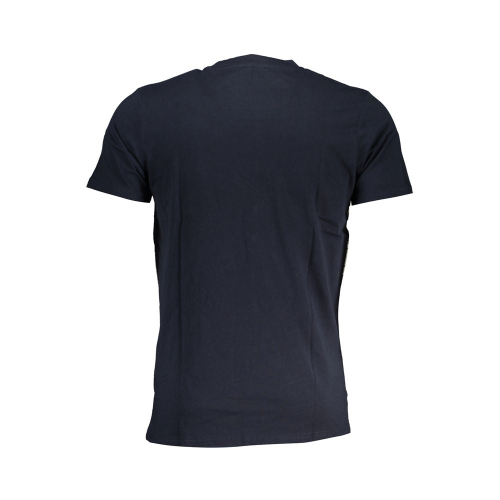 T-shirt bleu en coton
