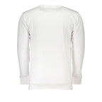 Cavalli Class White Cotton Men Sweater